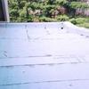 A fully installed tapered roof.  Notice the way the roof drains toward the drain in the upper right corner.